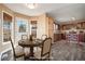 Charming breakfast nook and kitchen with modern appliances and natural light at 40 Brompton Dr, Dallas, GA 30157
