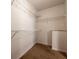 Empty walk-in closet with shelving, ready to be organized at 40 Brompton Dr, Dallas, GA 30157