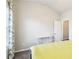 Bright bedroom with carpeted floor, large window, and a ceiling fan at 2445 Santa Rosa St, Alpharetta, GA 30009