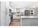 Spacious kitchen with stainless steel appliances and a large island at 85 Hickory Dr, Stockbridge, GA 30281