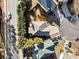 House in a residential neighborhood, view from above at 902 College Place Nw Ct, Kennesaw, GA 30144