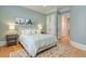 Comfortable bedroom with a neutral color palette and ample natural light at 235 Founders Mill Ct, Roswell, GA 30075