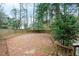 Landscaped backyard with gravel and a tree at 2038 Clairmont Ne Ter, Atlanta, GA 30345