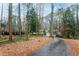 Long driveway leading to house through wooded area at 2038 Clairmont Ne Ter, Atlanta, GA 30345