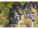 Aerial view of two houses and surrounding area at 728 Harmony Rd, Temple, GA 30179