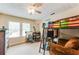 Cozy bedroom with a bunk bed, chair, and ample space for activities at 3119 E Fairview Rd, Mcdonough, GA 30252