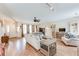 Expansive living room with hardwood floors, abundant natural light, and a cozy atmosphere at 3119 E Fairview Rd, Mcdonough, GA 30252
