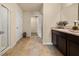 Bathroom with double vanity, shower, and tile floor at 116 Centennial Ridge Dr, Acworth, GA 30102