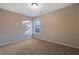 Cozy bedroom with neutral walls and carpet flooring at 6110 Dorsett St, Douglasville, GA 30134