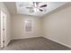 Bedroom with a modern ceiling fan at 100 Arthurs Ln, Covington, GA 30016