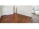 Bright living room featuring hardwood floors and an open concept at 1770 Lee St, Decatur, GA 30035