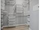 Spacious walk-in closet with wire shelving and drawers at 250 Pharr Ne Rd # 413, Atlanta, GA 30305