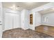 Entryway with tile floors and built-in shelving at 280 Belmont Farms Dr, Ellenwood, GA 30294