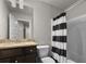 Bathroom with granite vanity and shower/tub at 1716 Prelude, Marietta, GA 30067