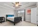 Well-lit bedroom with ceiling fan and ample space at 1716 Prelude, Marietta, GA 30067