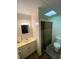 Bathroom with shower/tub combo and updated vanity at 95 Twin Lakes Dr, Carrollton, GA 30116