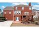 Brick house with deck and stairs at 2108 Kendall Close Nw, Acworth, GA 30102