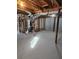 Unfinished basement with HVAC system and ample space at 6467 Joanna St, Lithia Springs, GA 30122