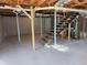 Unfinished basement with open space and storage potential at 6467 Joanna St, Lithia Springs, GA 30122