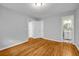 This spacious bedroom features hardwood floors and ample natural light at 6467 Joanna St, Lithia Springs, GA 30122