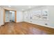 Bright living room with hardwood floors and entryway at 6467 Joanna St, Lithia Springs, GA 30122