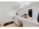 Double vanity bathroom with a large garden tub and separate shower at 1956 Spencer Oaks Ln, Lithonia, GA 30058