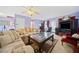 Living room with two sofas and a coffee table at 1956 Spencer Oaks Ln, Lithonia, GA 30058