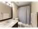 Bathroom with a shower/tub and updated vanity at 3570 Knoll Crest Trl, Buford, GA 30519