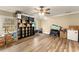 Large spare bedroom with hardwood floors and lots of storage at 3570 Knoll Crest Trl, Buford, GA 30519