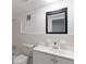 Clean bathroom with white vanity and tiled walls at 3242 Henderson Mill Rd # 3, Atlanta, GA 30341