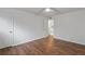 Bright bedroom with hardwood floors and access to kitchen at 3242 Henderson Mill Rd # 3, Atlanta, GA 30341