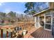 Spacious deck with lake view at 1925 Annwicks Dr, Marietta, GA 30062