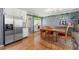 Kitchen with stainless steel appliances and butcher block table at 1925 Annwicks Dr, Marietta, GA 30062