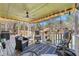 Relaxing screened porch overlooking lake at 1925 Annwicks Dr, Marietta, GA 30062