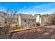 View of the house from the backyard at 2124 Berryhill Se Cir, Smyrna, GA 30082