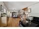 Bright dining room with hardwood floors and adjacent living space at 2481 Brookdale Dr, Atlanta, GA 30345