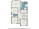 Floor plan showing layout of upper level at 2071 Howard Circle Ne, Atlanta, GA 30307