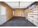 Garage interior with shelving and flooring at 2071 Howard Circle Ne, Atlanta, GA 30307