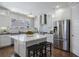 Modern kitchen with stainless steel appliances and white cabinetry at 2071 Howard Circle Ne, Atlanta, GA 30307