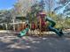 Modern playground with slides and climbing structures at 2071 Howard Circle Ne, Atlanta, GA 30307