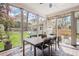 Relaxing screened porch with outdoor dining furniture at 2071 Howard Circle Ne, Atlanta, GA 30307