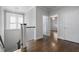 Upper hallway with hardwood floors and access to bedrooms at 2071 Howard Circle Ne, Atlanta, GA 30307