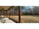 Large backyard with mature trees and open space at 213 Cades Ct, Mcdonough, GA 30252