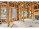 Inviting entryway with a unique glass door, currently under construction at 3160 Hathaway Ct, Atlanta, GA 30341