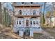 New construction home exterior, two-story, under renovation at 3160 Hathaway Ct, Atlanta, GA 30341