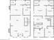 Two-story home floor plan, showing bedroom, bathroom, kitchen and living room at 3160 Hathaway Ct, Atlanta, GA 30341