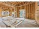 Spacious living room with double doors and large windows, currently under construction at 3160 Hathaway Ct, Atlanta, GA 30341