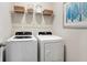 Convenient laundry room with washer and dryer at 1149 Chastain Dr # 62, Sugar Hill, GA 30518