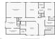 Second floor plan displaying bedrooms, bathrooms, and laundry room at 1121 Red Oak Ln, Loganville, GA 30052