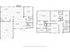 Two-story house floor plan, showing various rooms and their dimensions at 1121 Red Oak Ln, Loganville, GA 30052